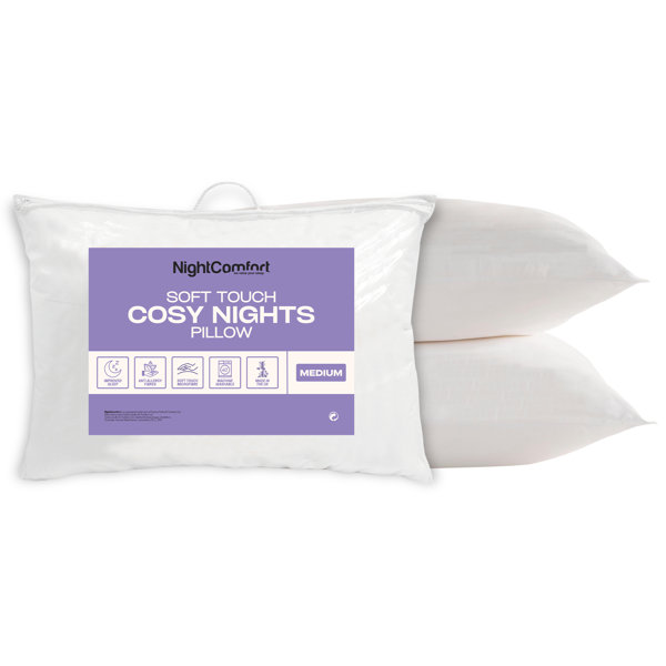 Night Comfort Cuscino Di Lusso Anallergico Morbido Supporto Per - Foto 10